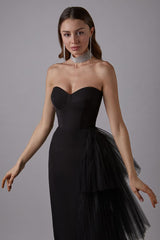 Handmade-to-Order  Strapless Bustier Bridal Dress or Party Gown