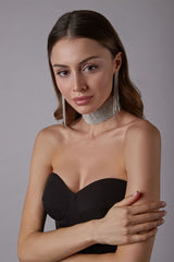 Handmade-to-Order  Strapless Bustier Bridal Dress or Party Gown