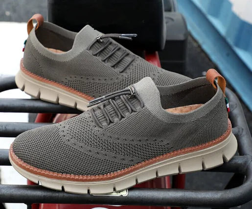 Men's Classic Preppy Style Sneakers - British Style Streetwear