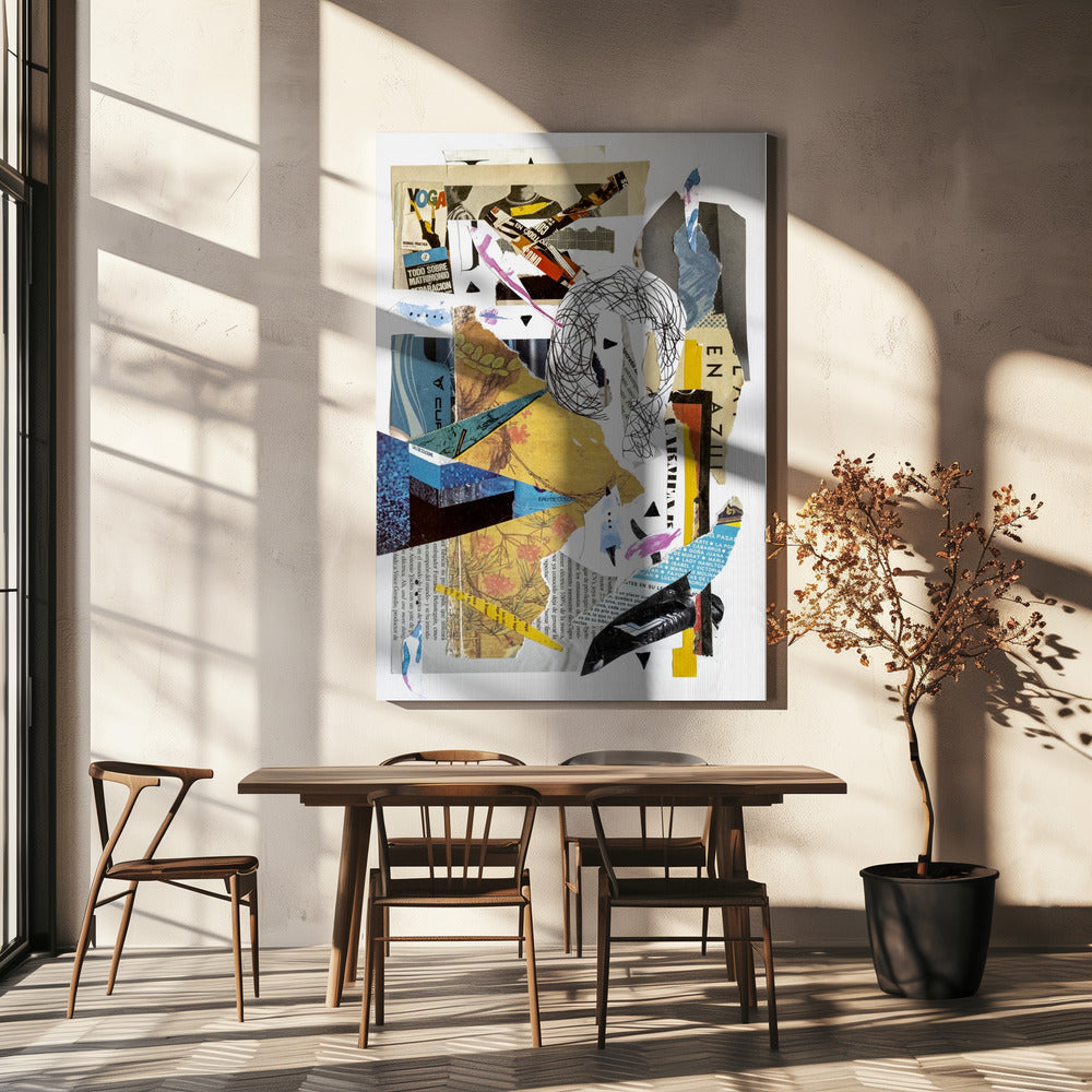 Wall art Abstract collage #2-4