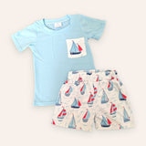 Sail Away Shorts Set
