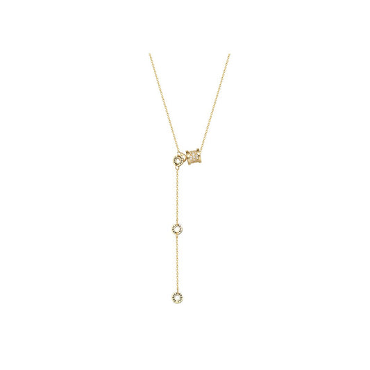 Triple Beauty Gold Necklace-0
