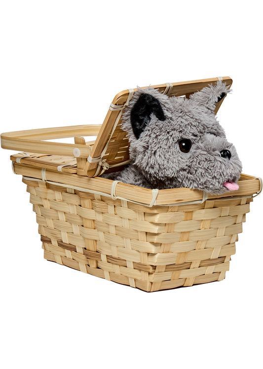 Wizard of Oz Deluxe Toto in a Basket Costume Prop
