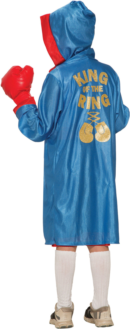 Boys Blue Boxer Boy Costume