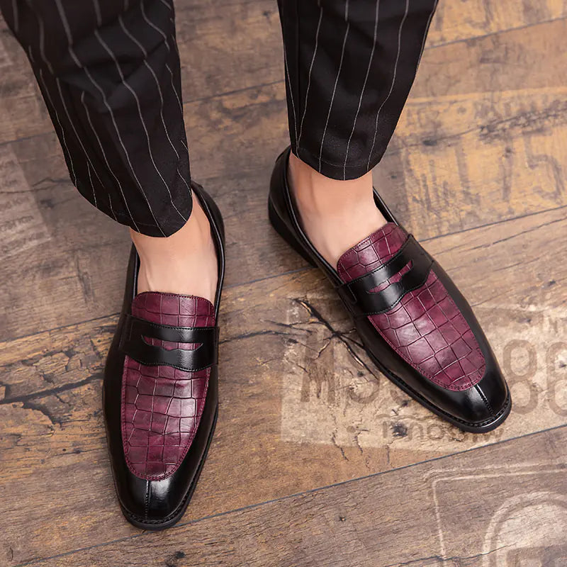 Men's Classic European Leather Dress Shoes