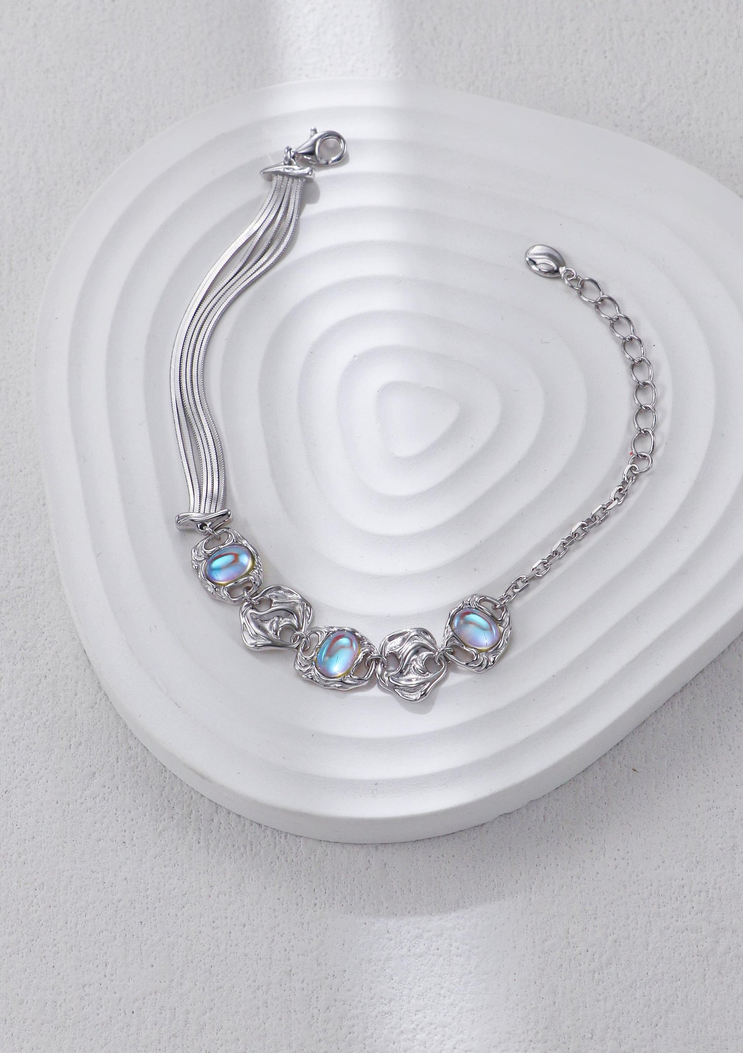 Retro Moonstone Bracelet-5