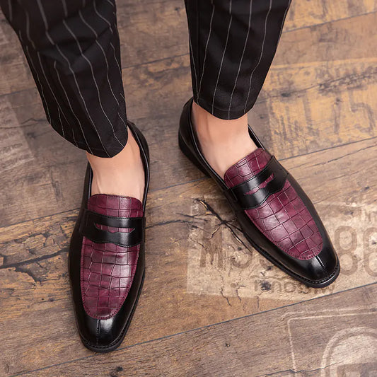 Men's Classic European Leather Dress Shoes